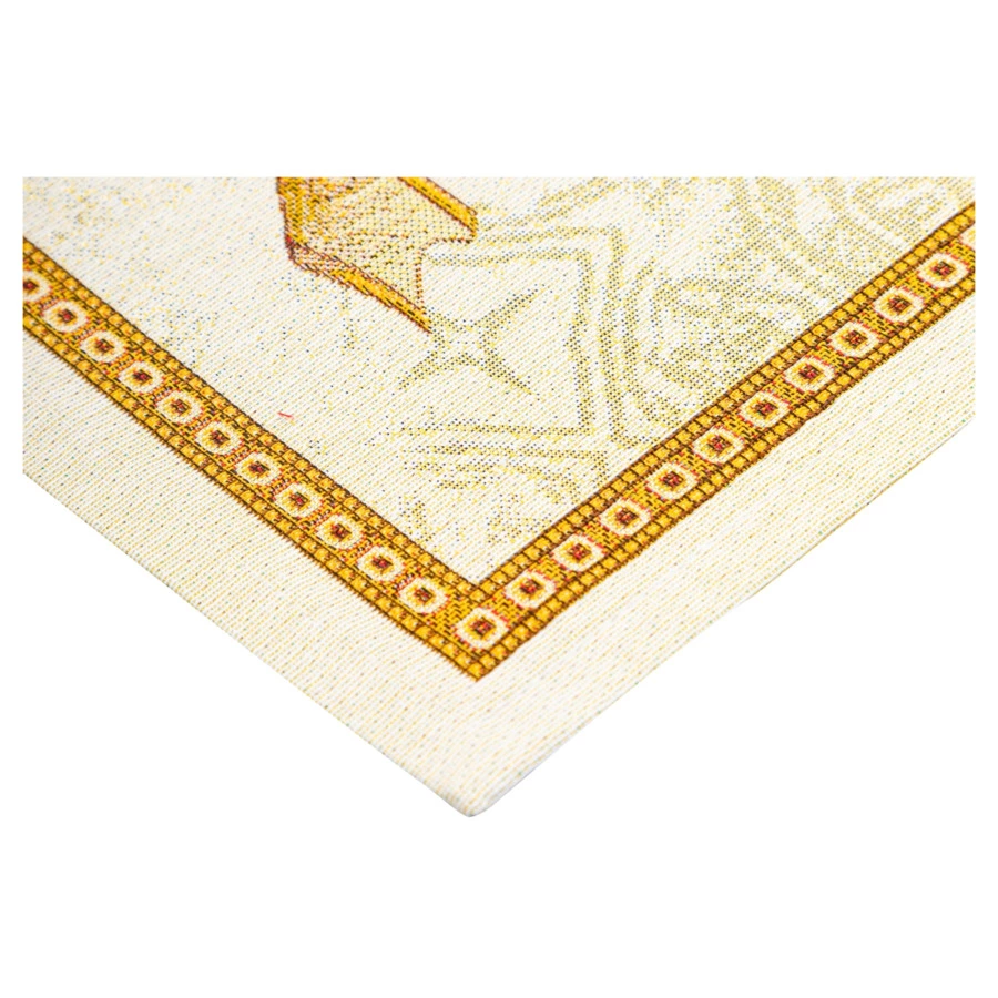 Набор салфеток подстановочных Mix&Match Home Золотые шары и ягоды 35х45 см, 2 шт, гобелен, бежевый