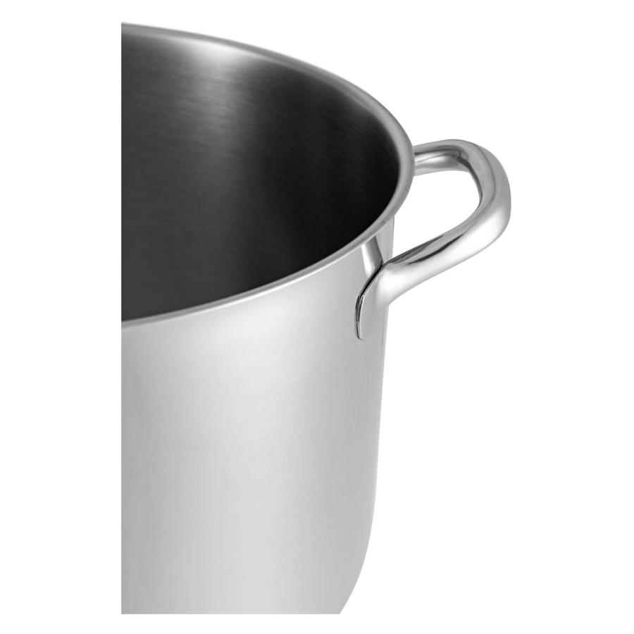 Кастрюля высокая с крышкой Barazzoni Chef line 13,5 л 28 см, сталь нержавеющая