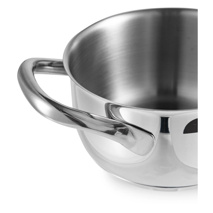 Кастрюля с крышкой Barazzoni Chef line 1,4 л 16 см, сталь нержавеющая