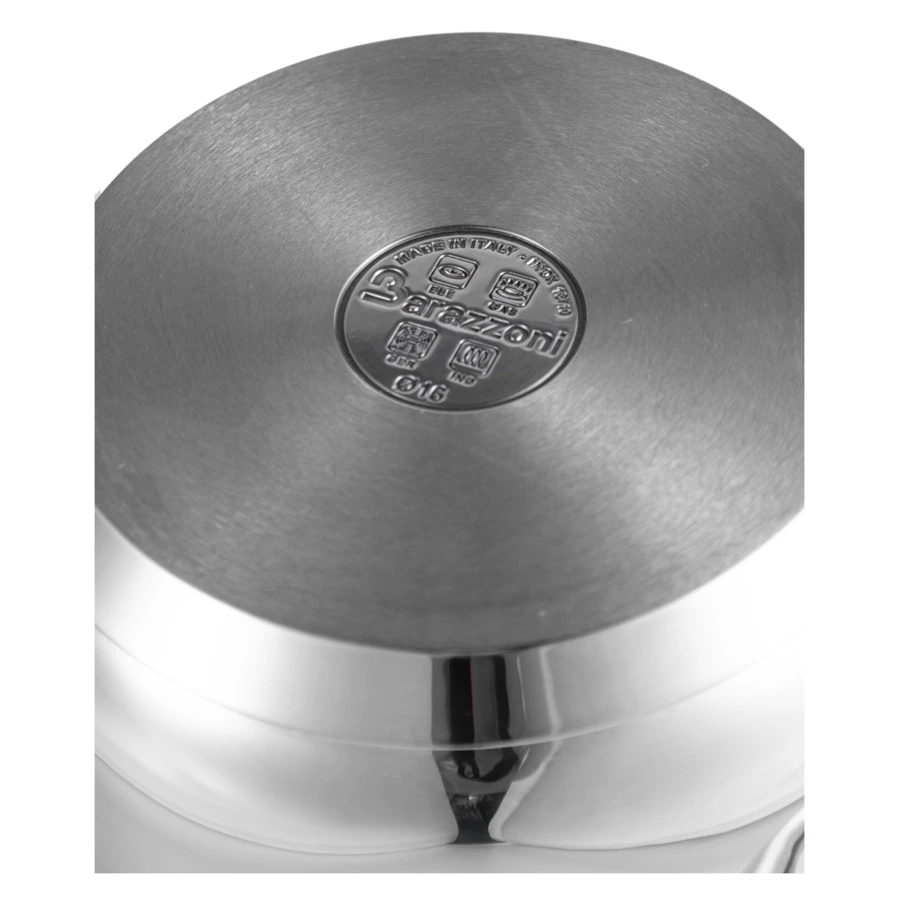 Кастрюля с крышкой Barazzoni Chef line 1,4 л 16 см, сталь нержавеющая