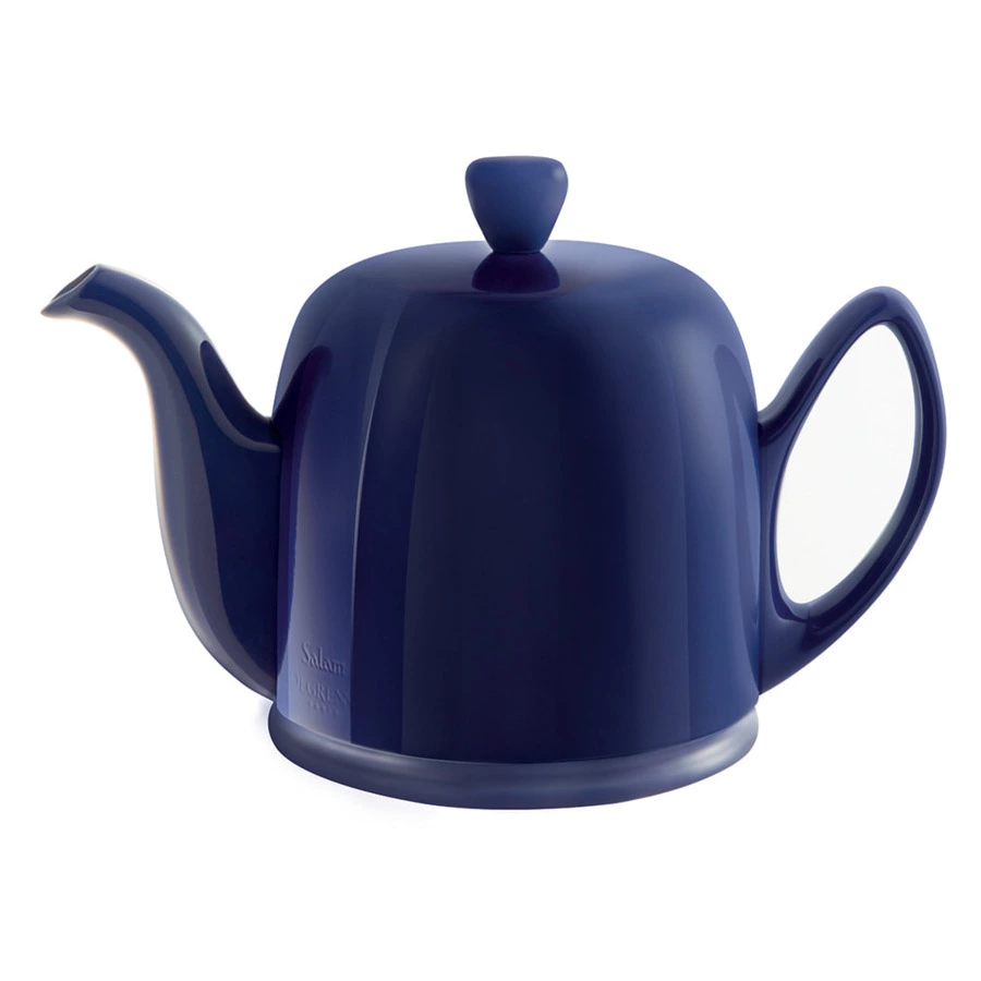 Чайник заварочный Degrenne Salam 700 мл, керамика, сталь нержавеющая, синий