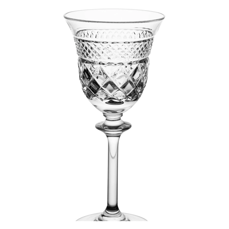 Набор рюмок для ликера Cristal de Paris Новый Король Георг 100 мл, 2 шт, хрусталь