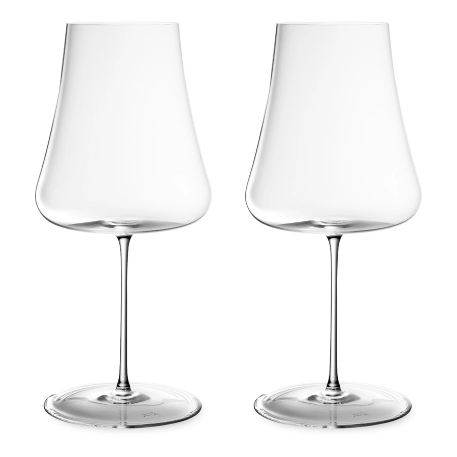 Набор бокалов для белого вина Nude Glass Невидимая ножка Вулкан 700 мл, 2 шт, стекло хрустальное