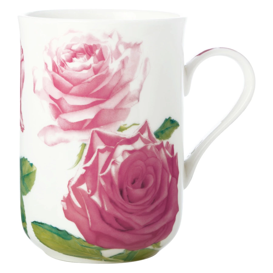 Кружка Maxwell & Williams Флориада Розы 350 мл, фарфор костяной, п/к