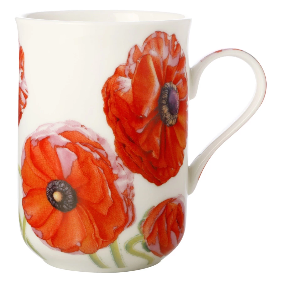 Кружка Maxwell & Williams Флориада Лютики 350 мл, фарфор костяной, п/к