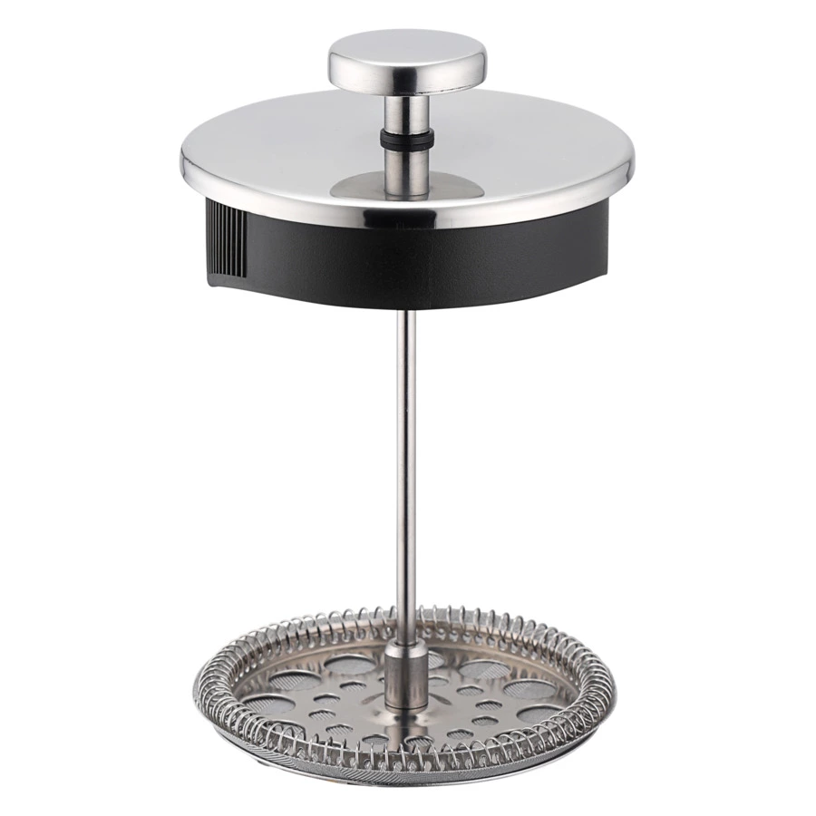 Френч-пресс Weis Волна 800 мл, стекло, сталь нержавеющая