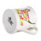 Кружка Just Mugs Devon Цветочный питомец Кошка 412 мл, фарфор костяной