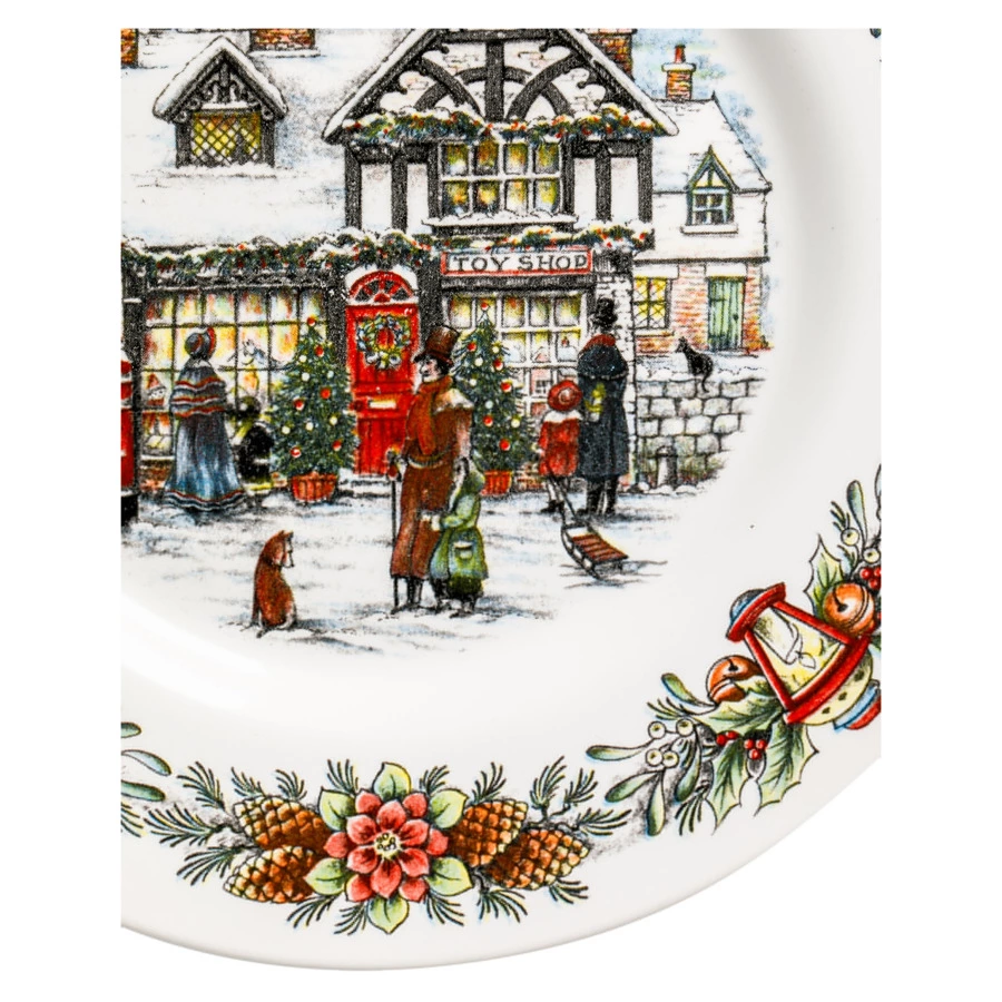 Набор тарелок закусочных Royal Stafford Магазин Игрушек 21 см, 4 шт, фаянс