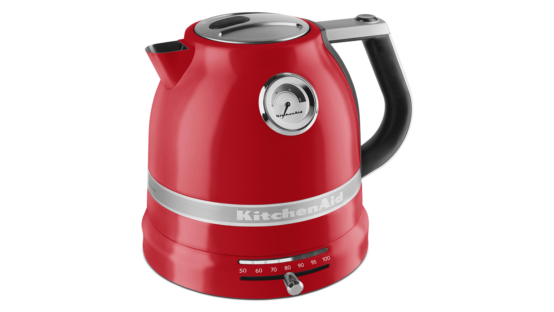 KitchenAid KEK1565ER 電気ケトル 1.5リットル エンパイアレッド 電気