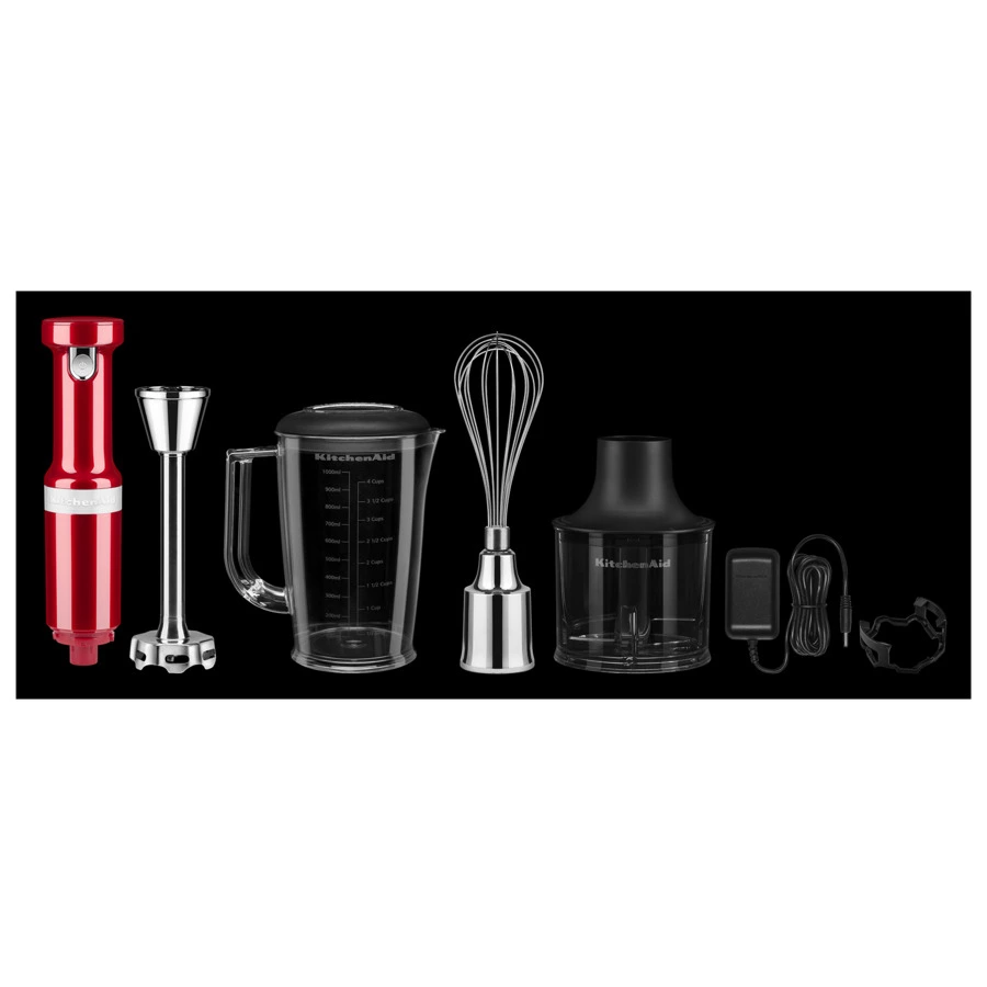 Блендер погружной беспроводной KitchenAid Cordless, карамельное яблоко, 5KHBBV83ECA