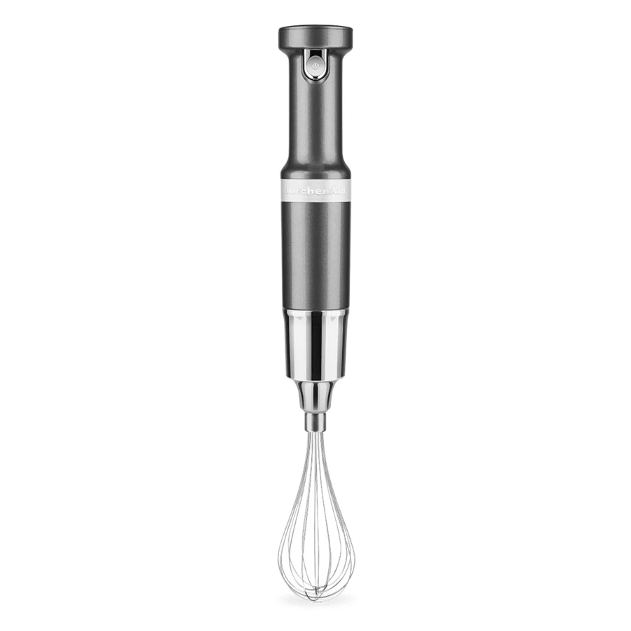 Блендер погружной беспроводной KitchenAid Cordless, серебряный медальон, 5KHBBV83EMS