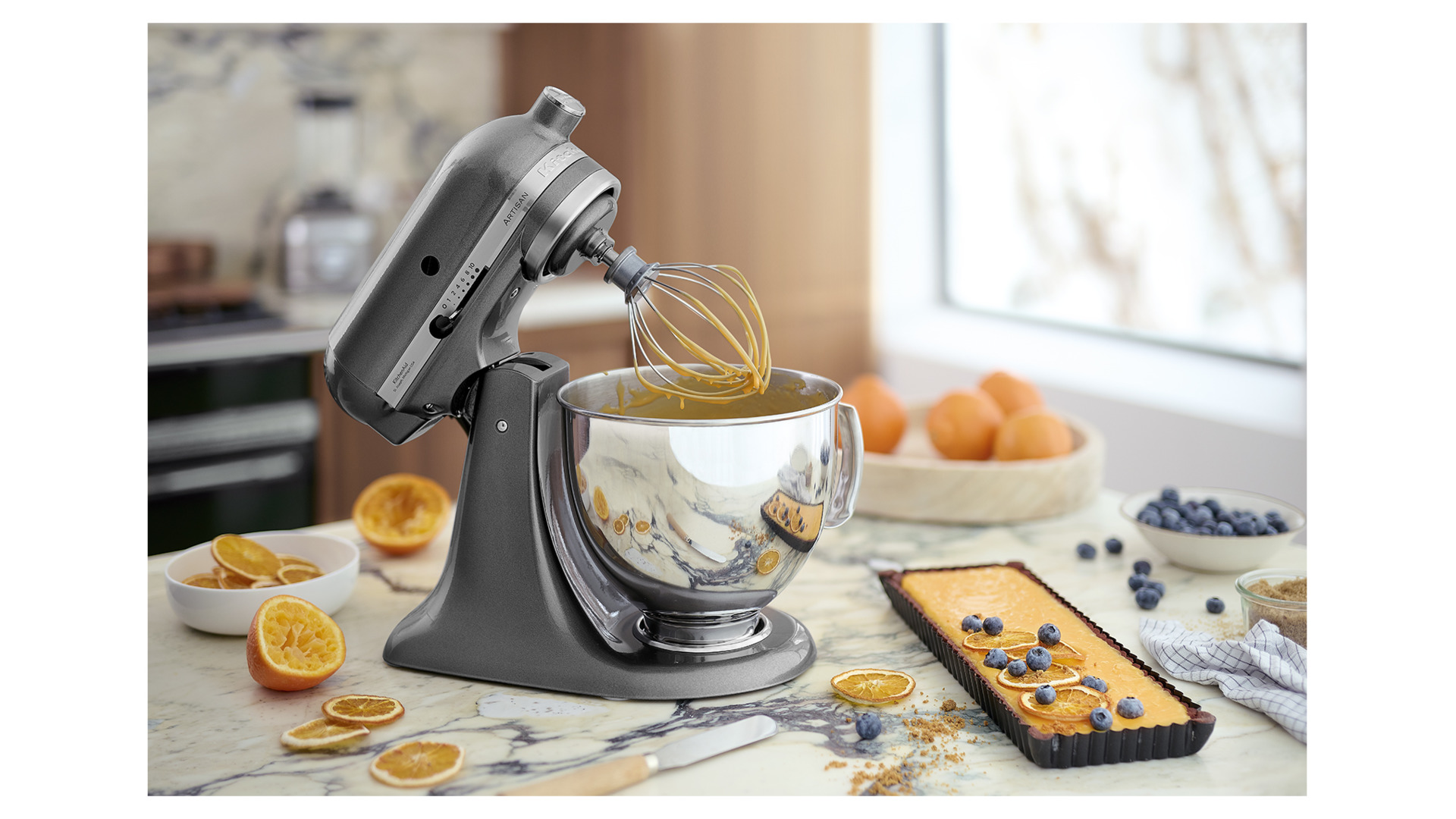 Миксер планетарный KitchenAid Artisan 4,8 л, серебряный медальон,  5KSM175PSEMS (KitchenAid) - купить в Москве в Williams Oliver