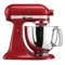 Миксер планетарный KitchenAid Artisan 4,8 л, красный, 5KSM125EER, 3 насадки