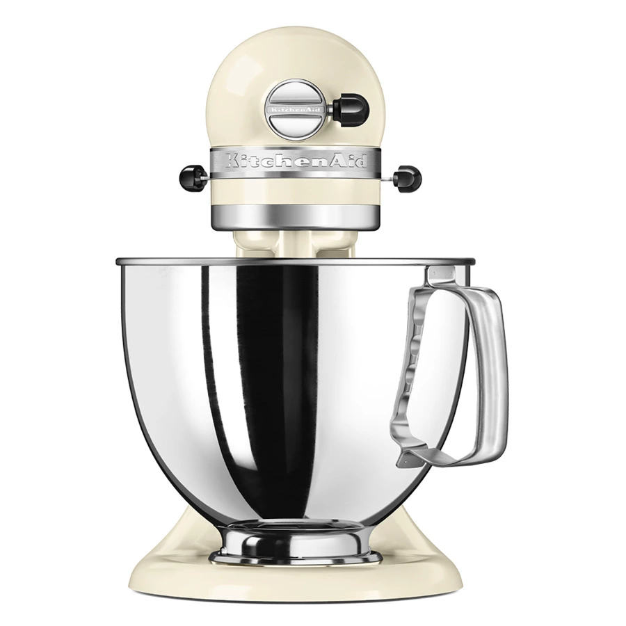 Миксер планетарный KitchenAid Artisan 4,8 л, кремовый, 5KSM125EAC, 3 насадки