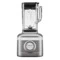 Блендер стационарный KitchenAid Artisan K400, стеклянный стакан 1,4 л, 5KSB4026EMS, серебр.медальон,