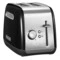 Тостер на 2 хлебца KitchenAid Classic, черный, 5KMT2115EOB