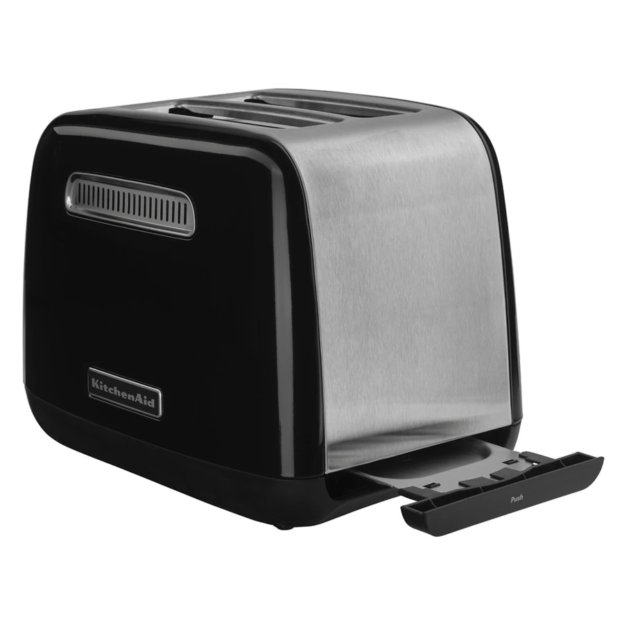 Тостер на 2 хлебца KitchenAid Classic, черный, 5KMT2115EOB