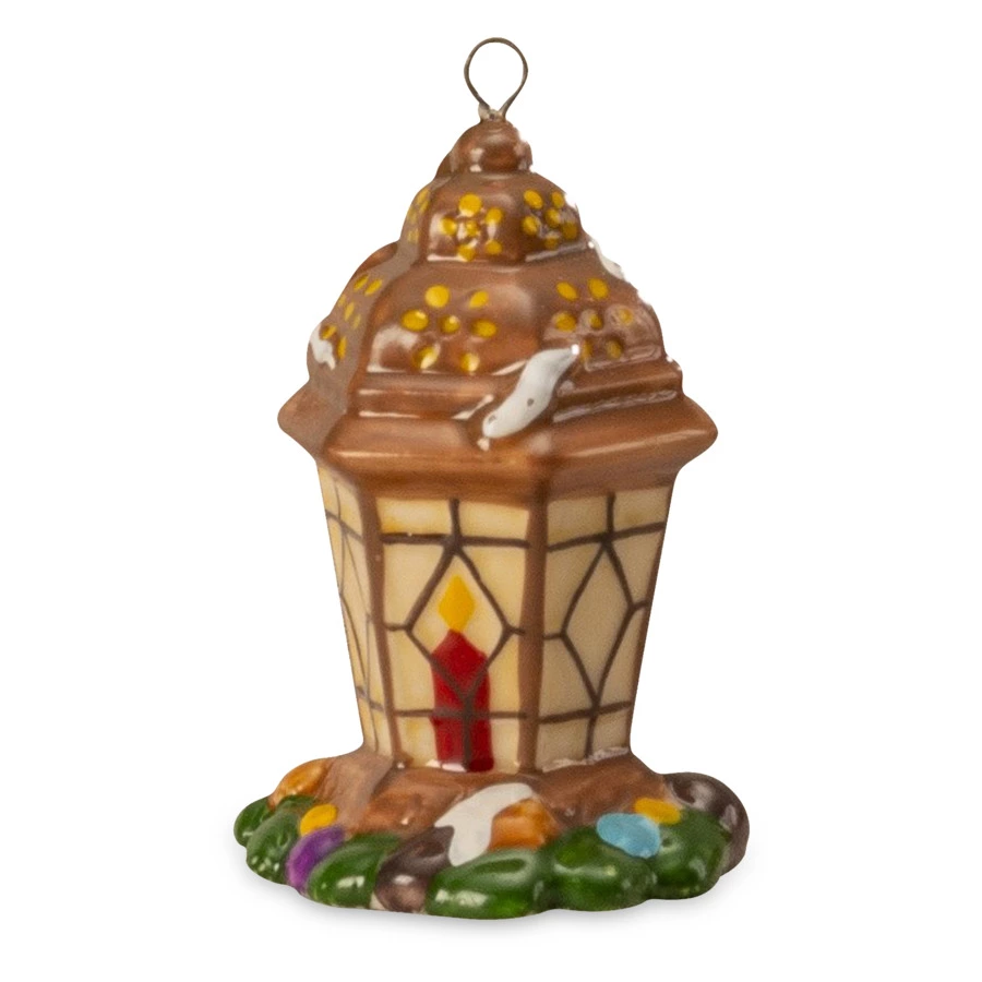 Набор елочных украшений Lamart Вокруг Елки 5-8 см, 5 шт, фарфор, ручная роспись