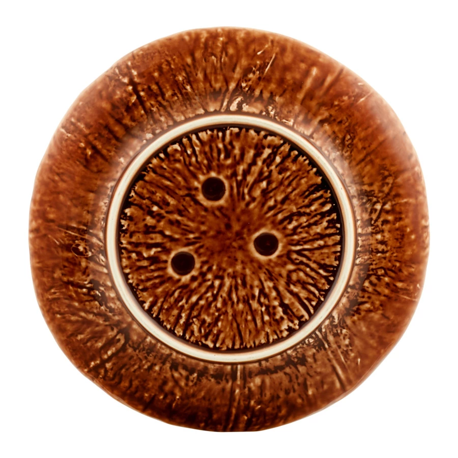 Тарелка закусочная Bordallo Pinheiro Тропические фрукты Кокос 21 см, керамика