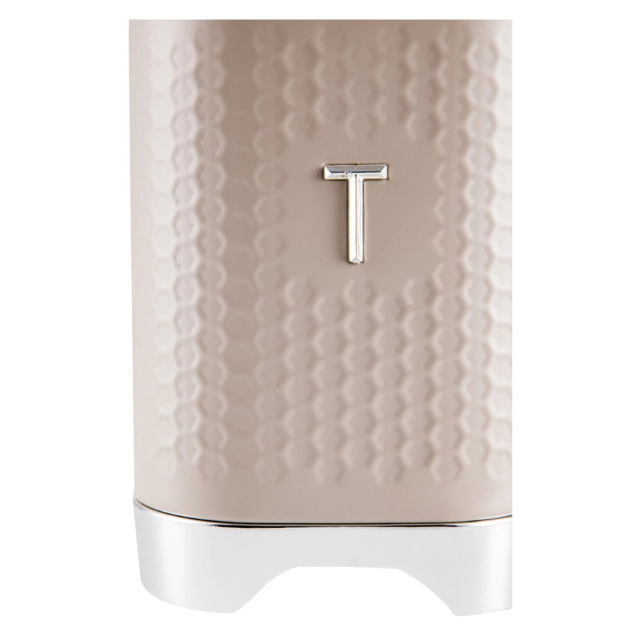 Набор банок для хранения KitchenCraft 11х19 см, 3 шт, сталь нержавеющая, бежевый, п/к