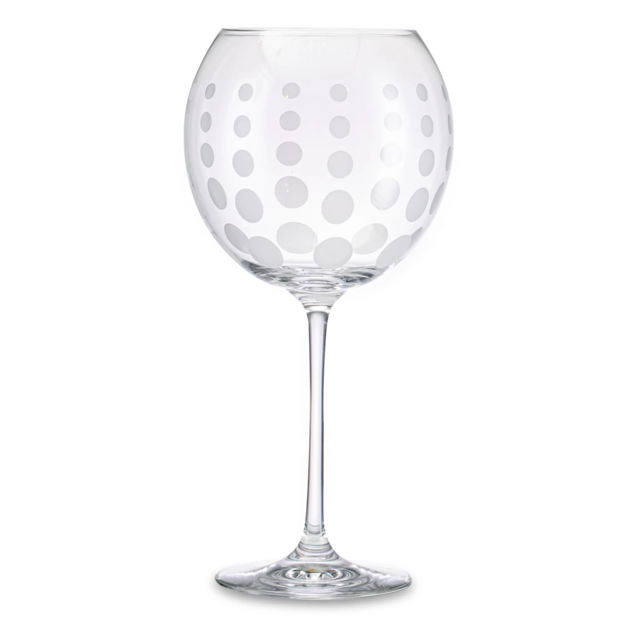 Набор бокалов для красного вина Mikasa Cheers 750 мл, 4 шт, стекло, серебристый декор, п/к