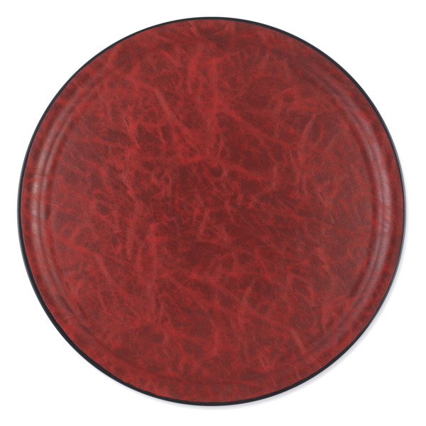 Поднос PLATEX Old Red d36 см, красный