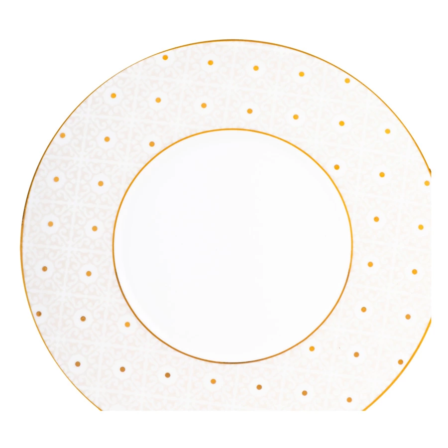 Чашка чайная с блюдцем Mix&Match Home Максим, фарфор