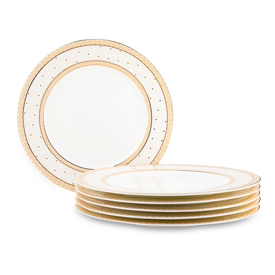 Набор тарелок обеденных Mix&Match Home Максим 27 см, 6 шт, фарфор