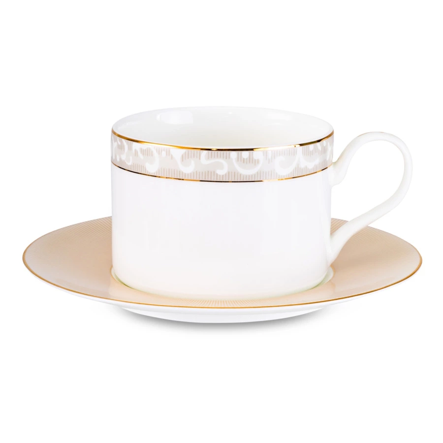 Сервиз чайный Mix&Match Home Елена на 6 персон 21 предмет, фарфор, п/к