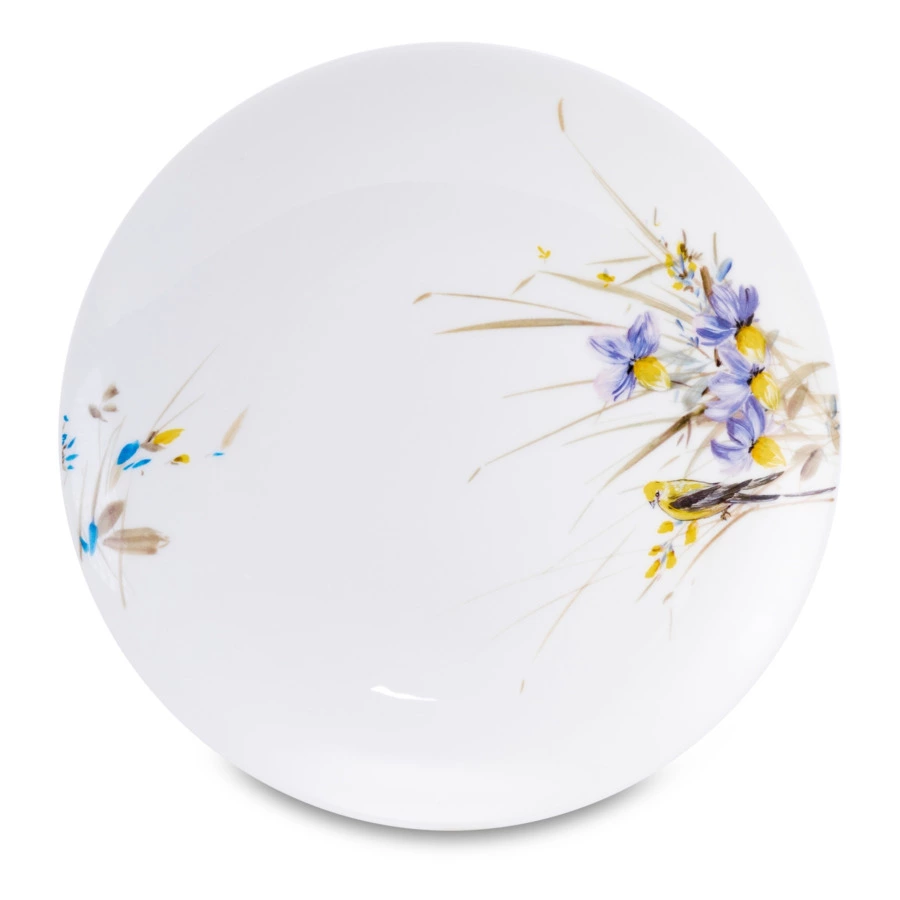 Сервиз чайно-столовый Mix&Match Home Ирис на 6 персон 30 предметов, фарфор, п/к