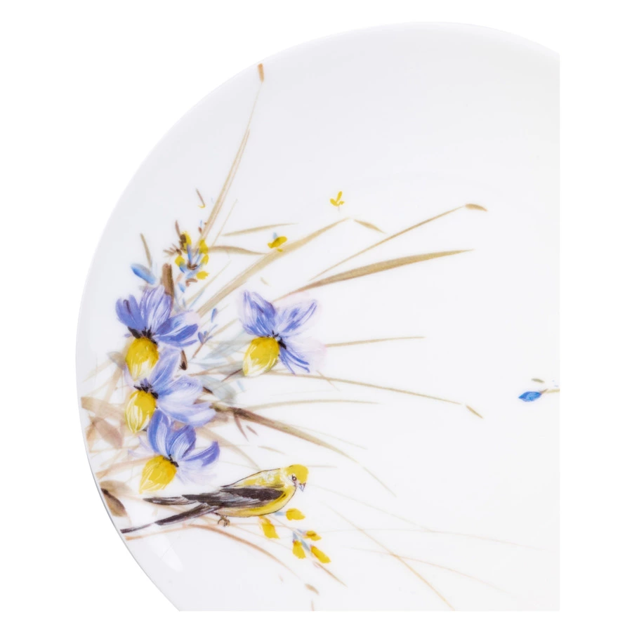 Сервиз чайно-столовый Mix&Match Home Ирис на 6 персон 30 предметов, фарфор, п/к