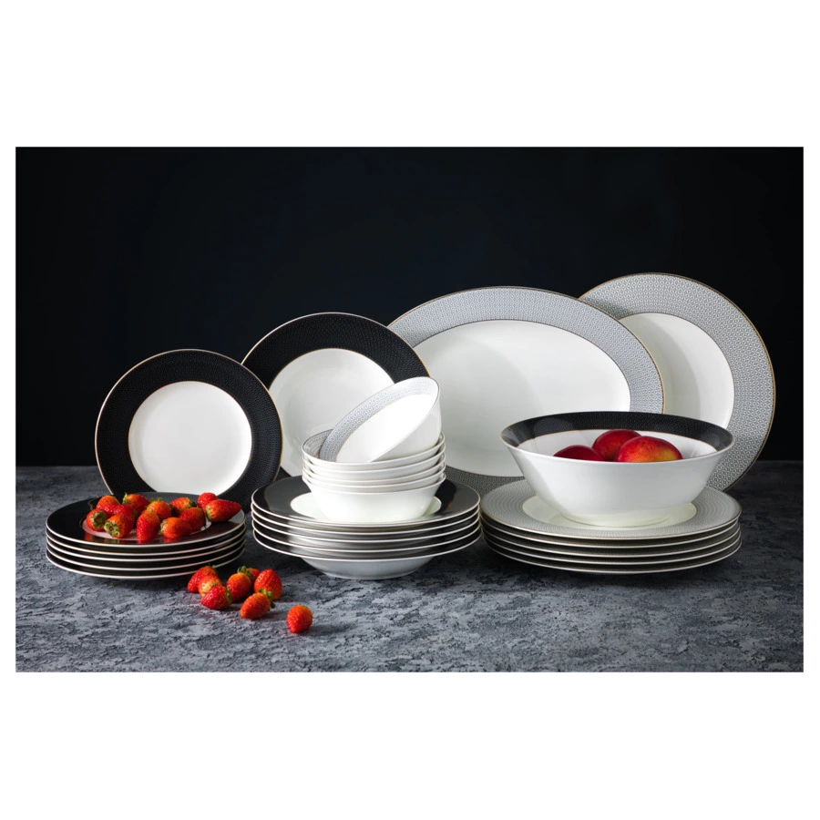 Сервиз столовый Mix&Match Home Вола на 6 персон 26 предметов, фарфор, п/к