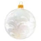 Игрушка елочная шар Bartosh Ажурный рисунок №2, 8 см, стекло, п/к