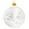 Игрушка елочная шар Bartosh Ажурный рисунок №3, 8 см, стекло, п/к