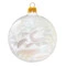 Игрушка елочная шар Bartosh Ажурный рисунок №3, 8 см, стекло, п/к
