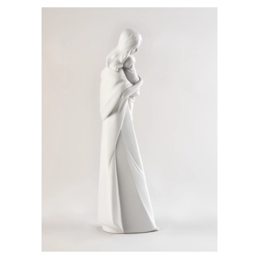 Фигурка NAO Мадонна 35х12х11 см, матовая, белый, фарфор