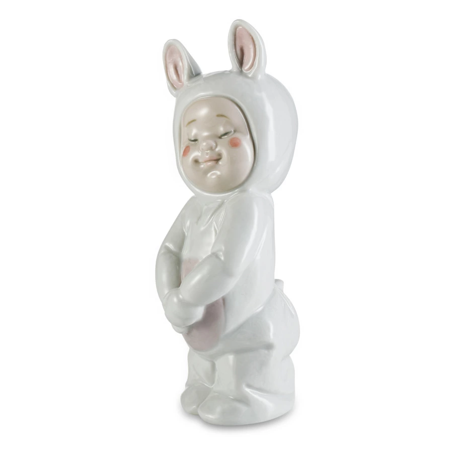 Фигурка NAO Кроличья пижамка 17х6х7 см, фарфор