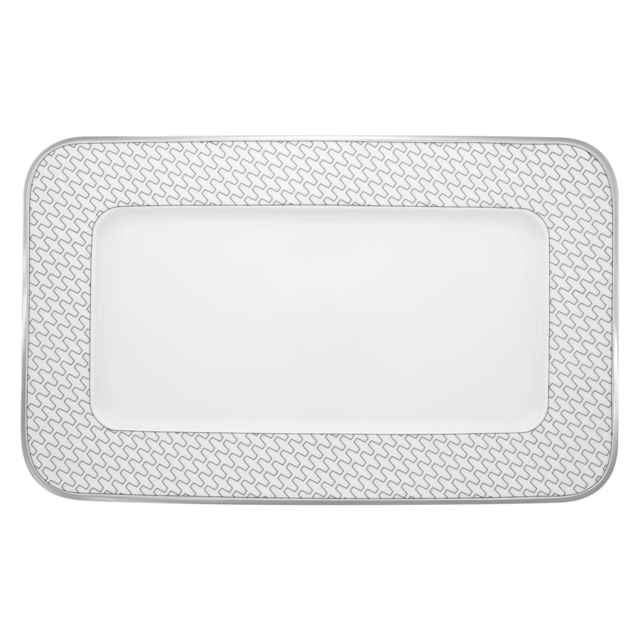 Блюдо прямоугольное Vista Alegre Трассо 34x21 см, фарфор