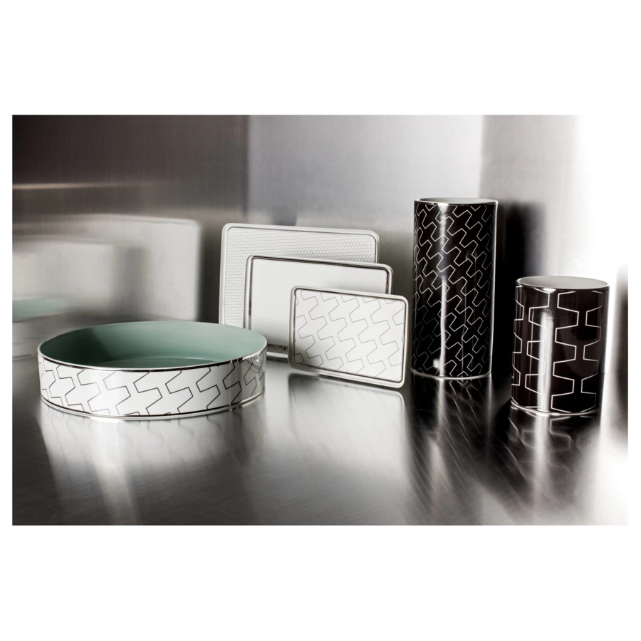 Блюдо прямоугольное Vista Alegre Трассо 34x21 см, фарфор