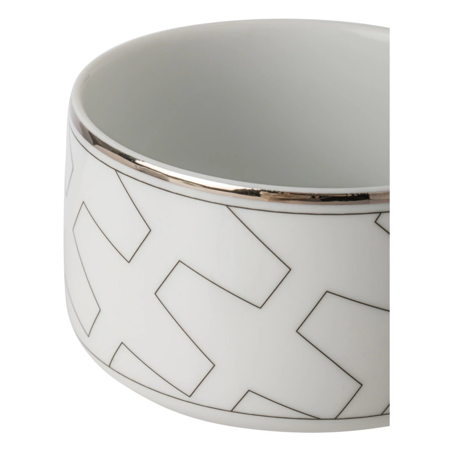 Чашка чайная с блюдцем Vista Alegre Трассо 260 мл, фарфор