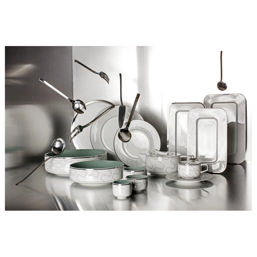 Чашка чайная с блюдцем Vista Alegre Трассо 260 мл, фарфор