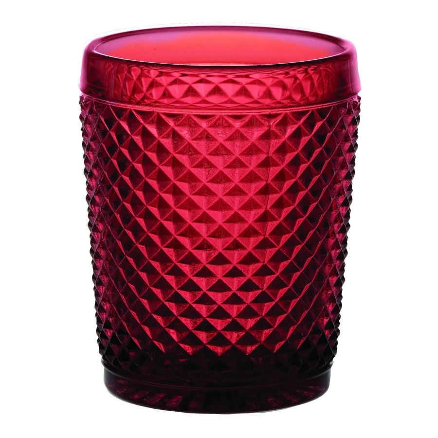 Набор стаканов для воды Vista Alegre Бикош  280 мл, 4 шт, стекло, красный