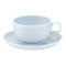 Чашка чайная с блюдцем Portmeirion Выбор Портмейрион 250 мл, голубая
