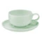 Чашка кофейная с блюдцем Portmeirion Выбор Портмейрион 100 мл, зеленая