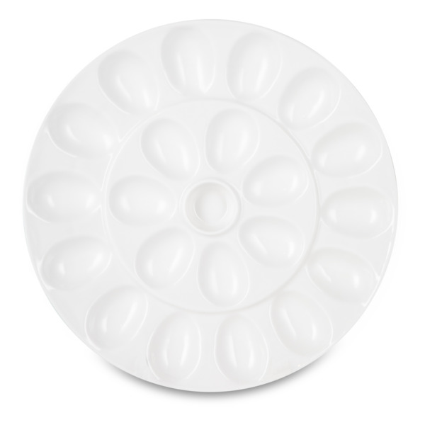 Тарелка для яиц Cosy&Trendy Аперо 26см, 21секция, белый
