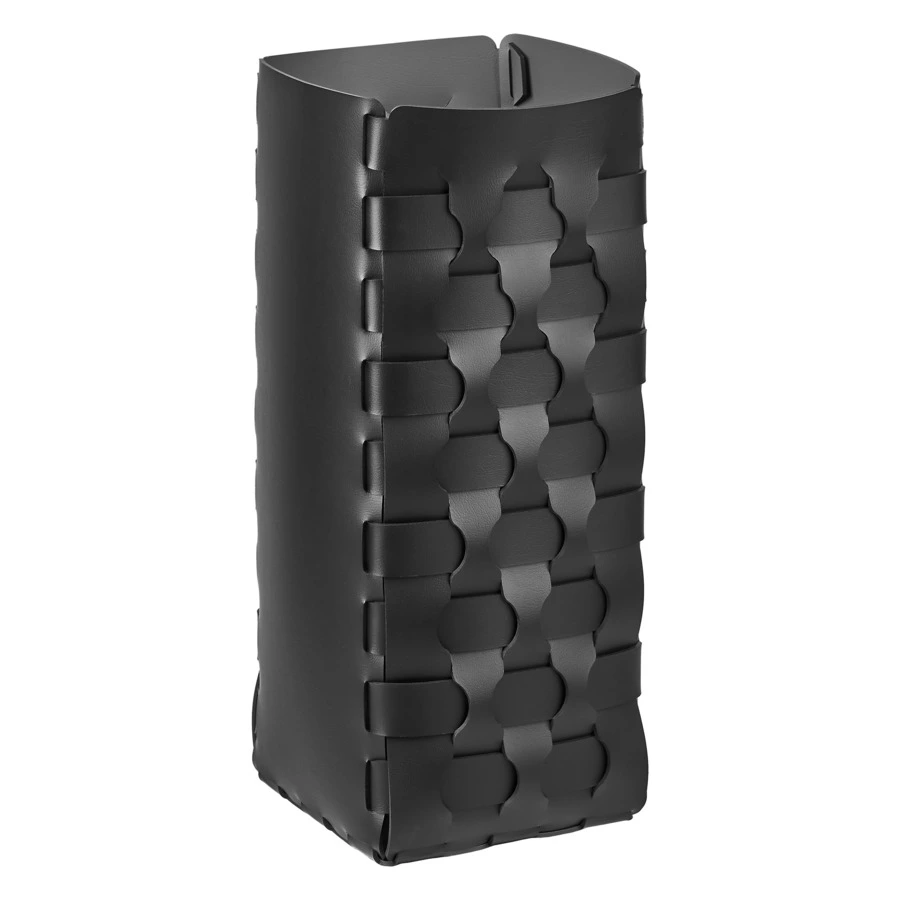 Зонтница ADJ Dubai 20х20x51 см, кожа натуральная, черный