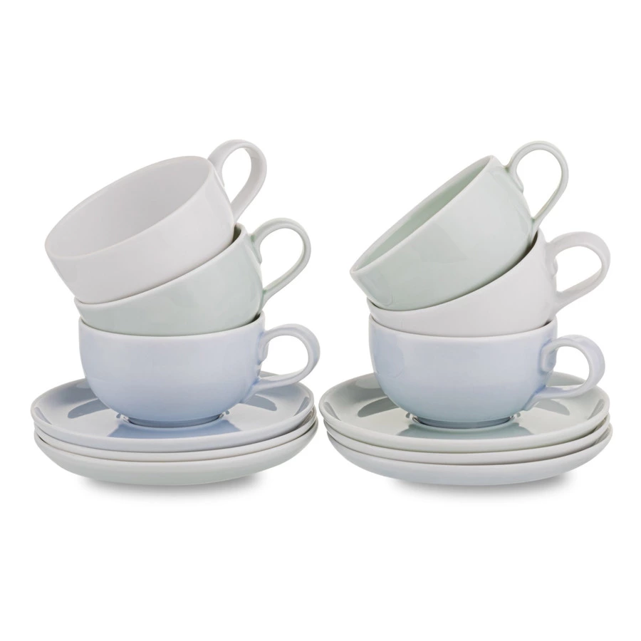 Набор кофейный Portmeirion Выбор Портмейрион на 6 персон 12 предметов, 100мл, многоцветный