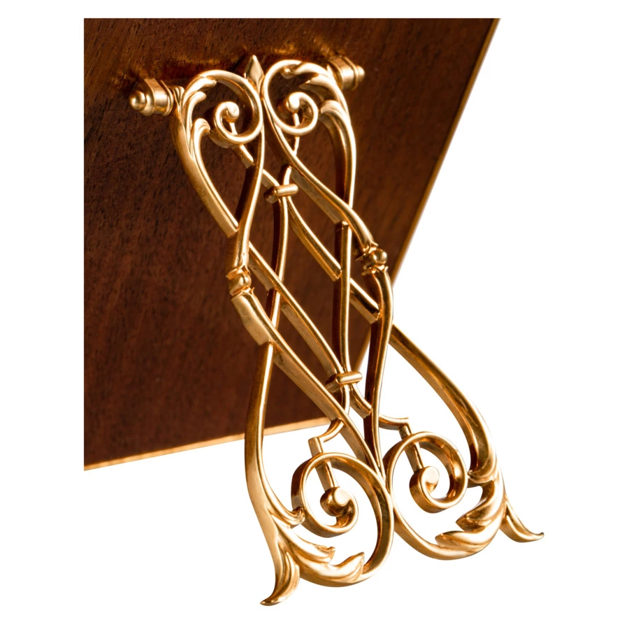 Рамка для фото Русские самоцветы, латунь, огранка Овал, зеленая