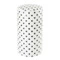 Свеча интерьерная Pernici Pois Black&White 1,3 л, столб 20х10 см, п/к