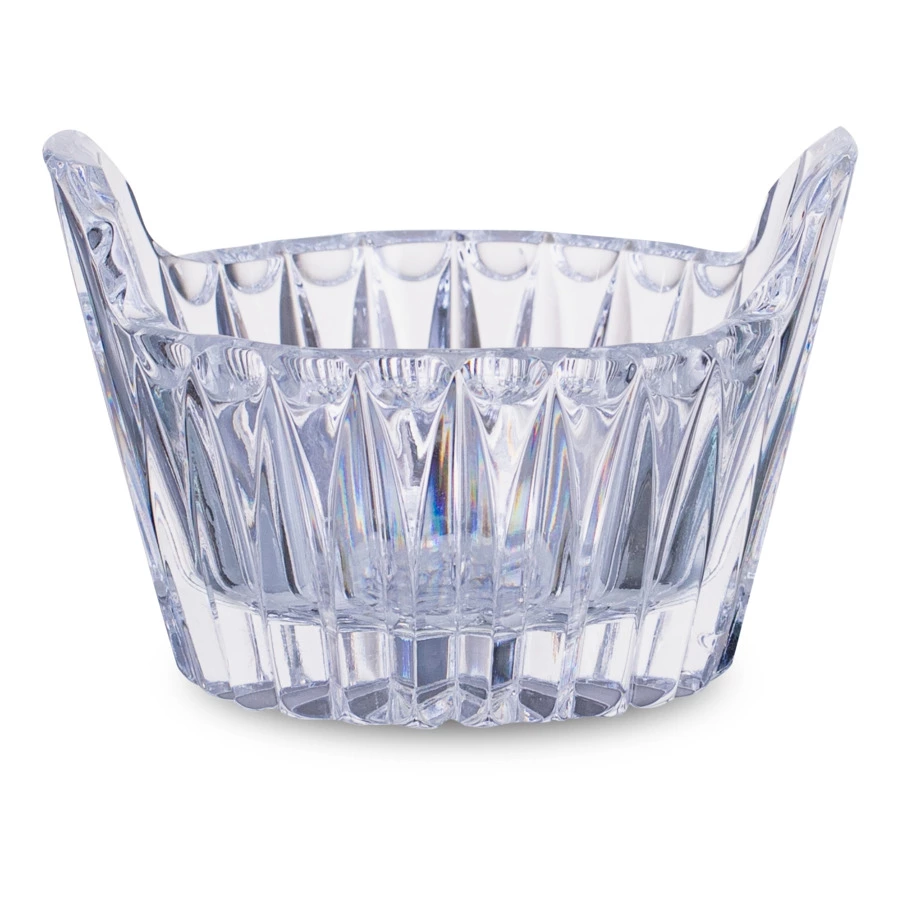 Икорница ГХЗ Ушат 9,8 см, хрусталь, прозрачная